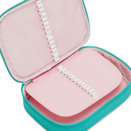 Sacs Kipling 100 Pens Classiche Case Turquoise | FR 1184PJ